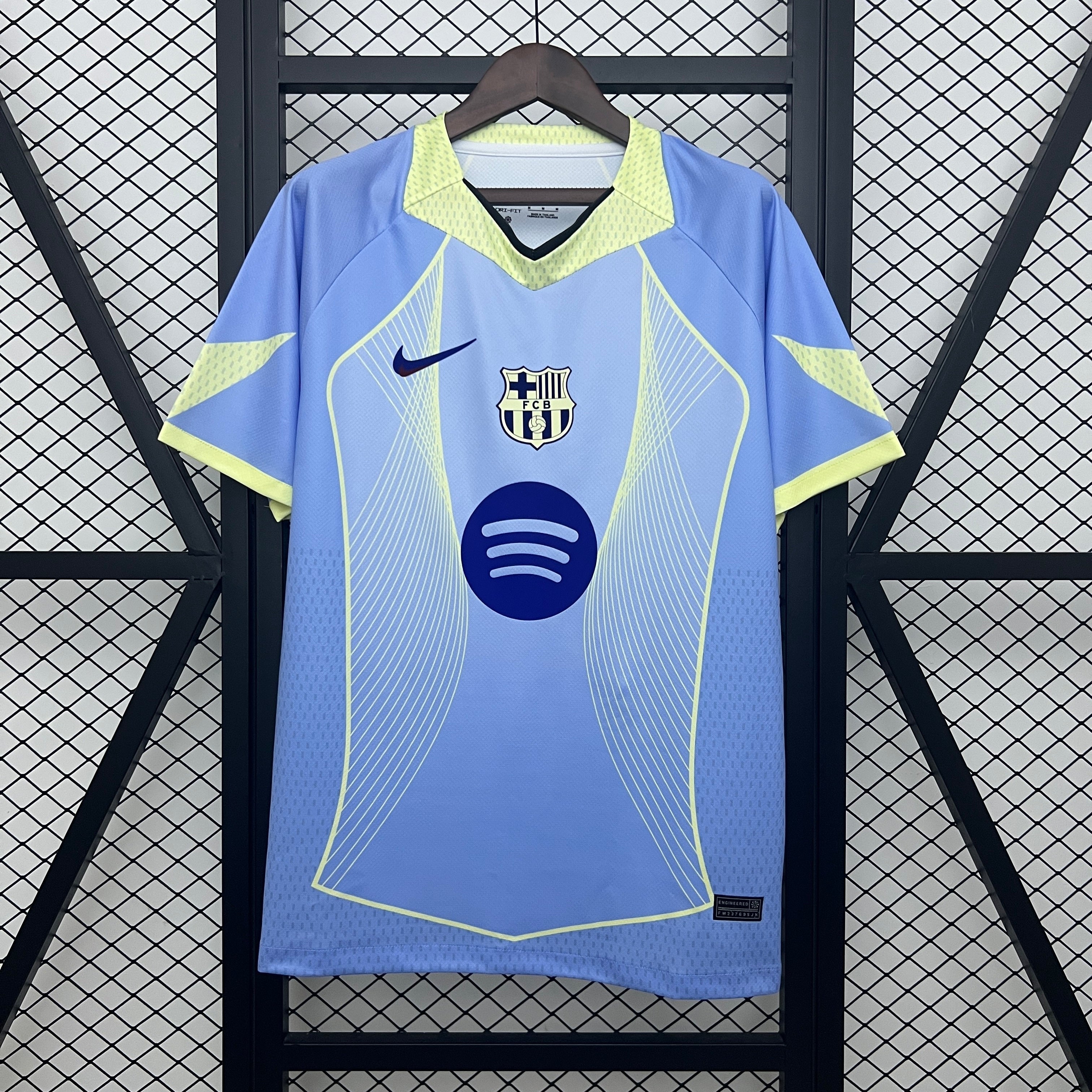 Barcelona Special Edition blue-green jersey.